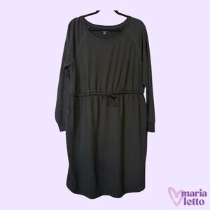 Torrid Jersey A-Line Black Dress, EUC, 1X 🖤